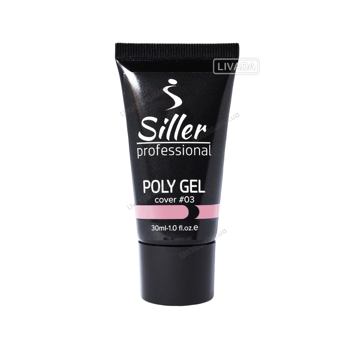 SILLER Poly Gel Cover № 03 (30 мл.) Полигель натуральный розовый Силлер